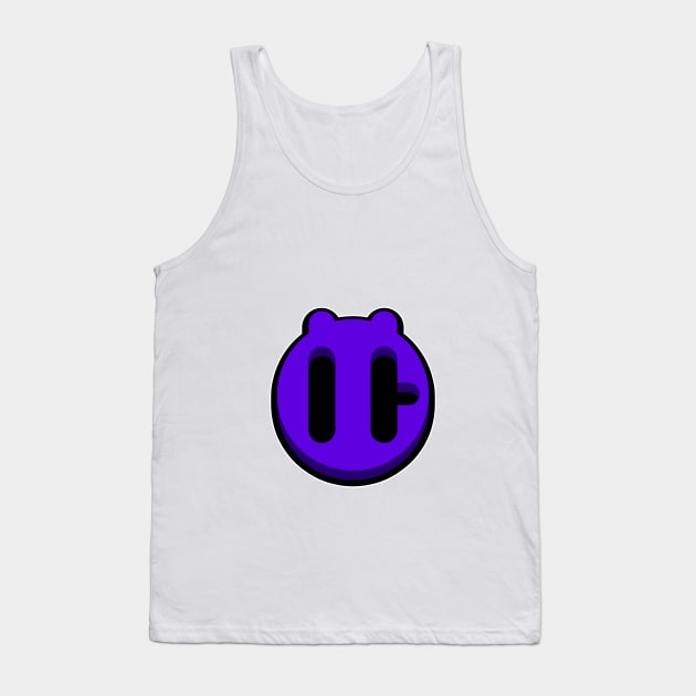 Shocker Buddy Purple Tank Top by RebelTaxi